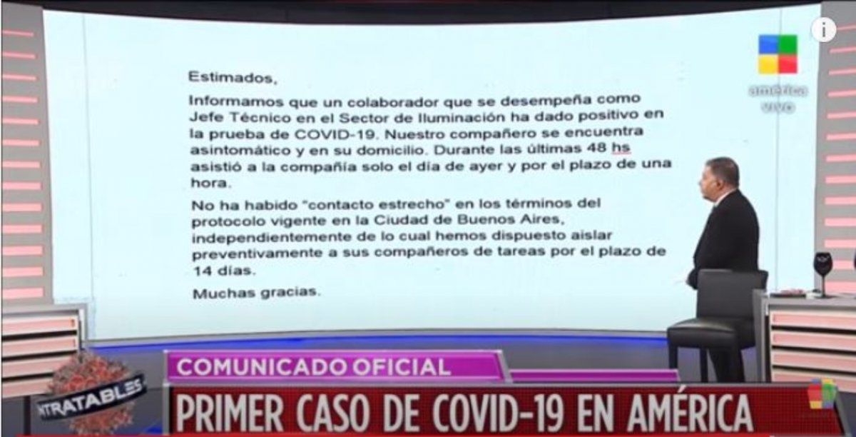 Comunicado corona
