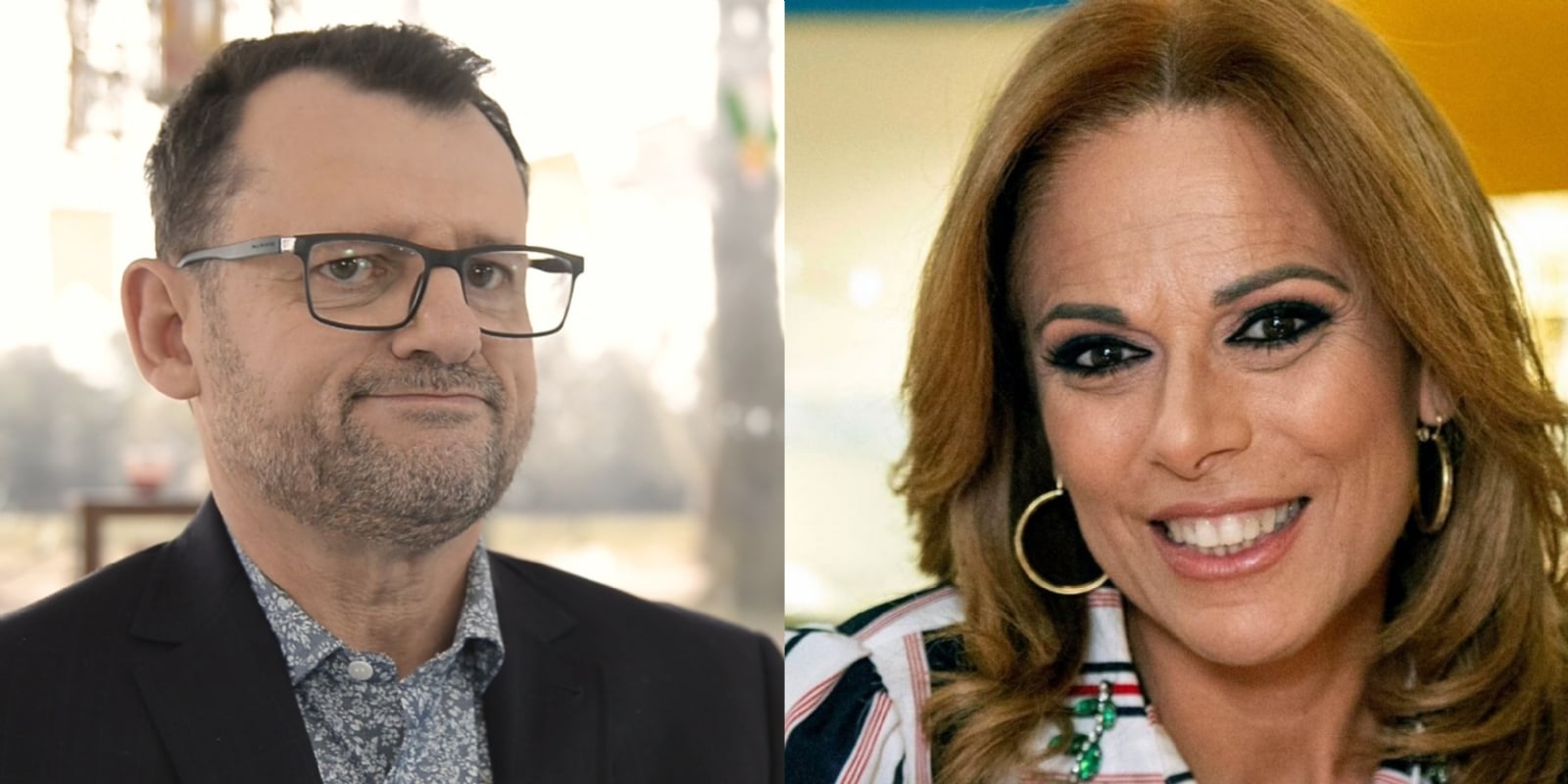 Christophe Krywonis e Iliana Calabró