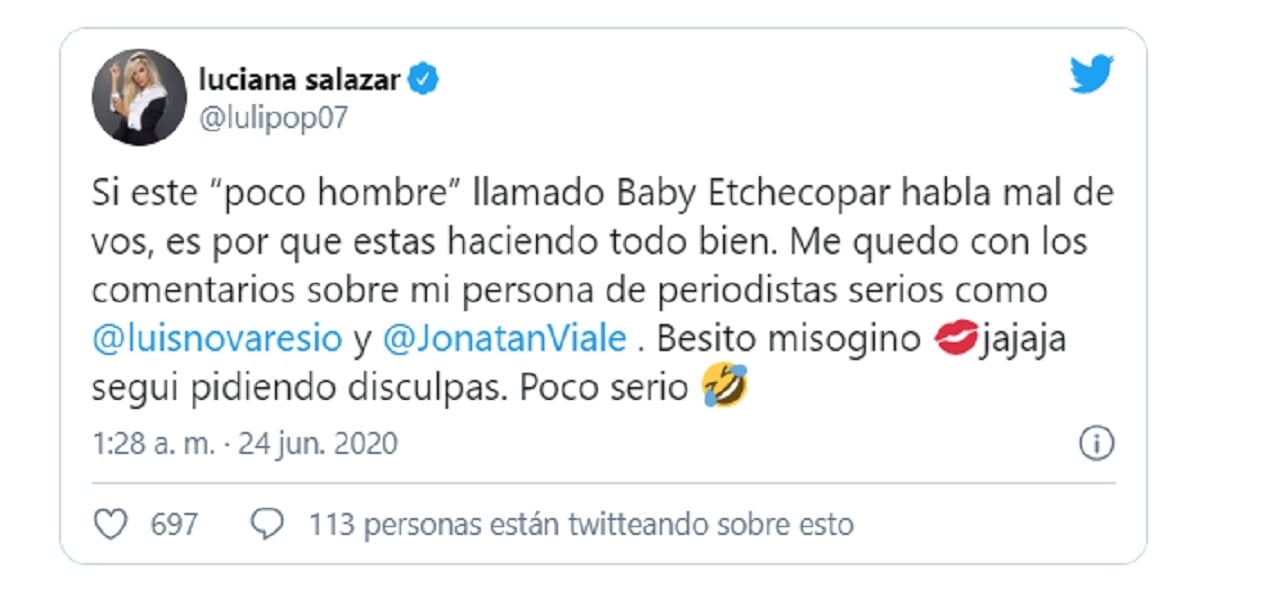 Luciana Salazar Baby