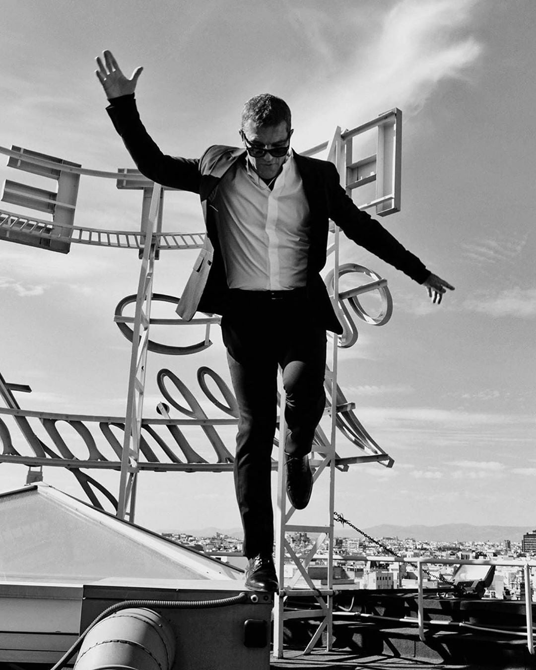Antonio Banderas - tapa de Elle 2013