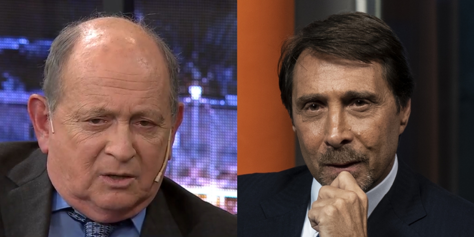 Chiche Gelblung y Eduardo Feinmann