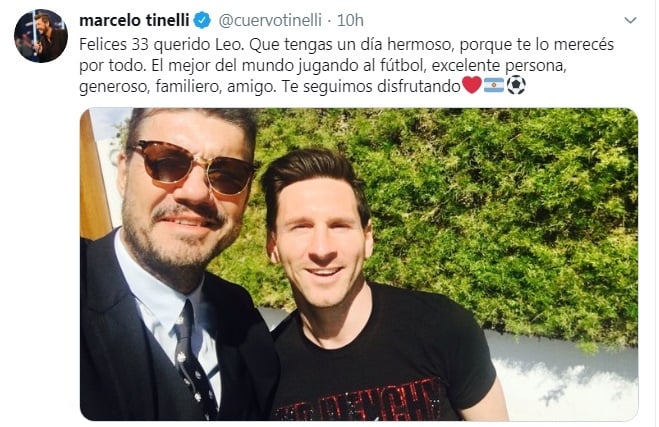 www.minutoneuquen.com MARCELO TINELLI