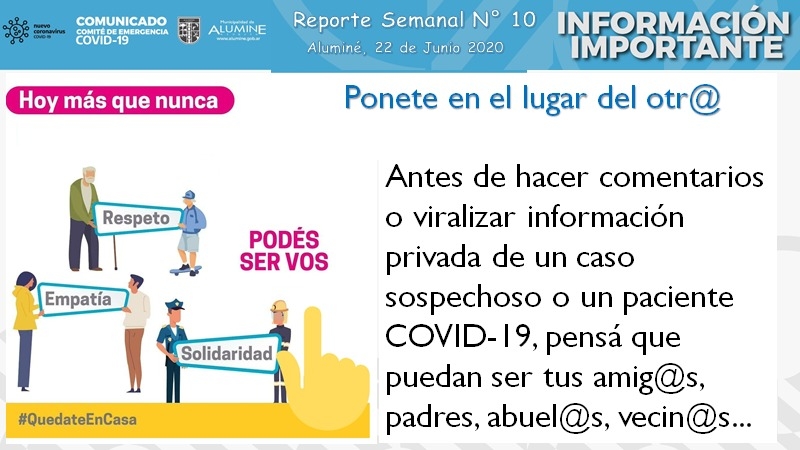 Alumine comunicado