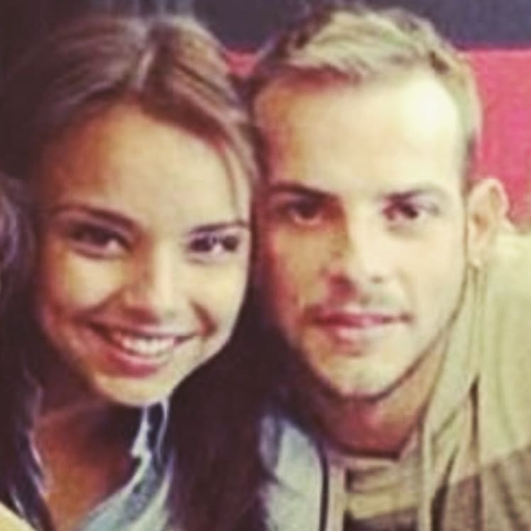 Chenoa y su amigo Alex