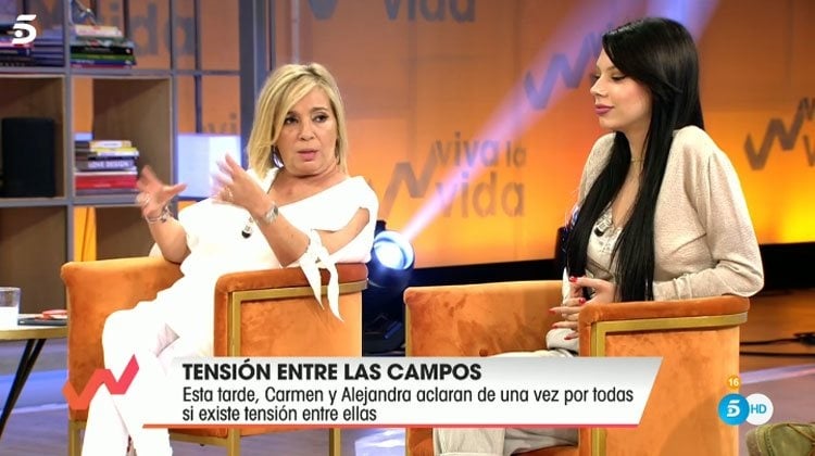 Carmen y Alejandra en Viva la vida