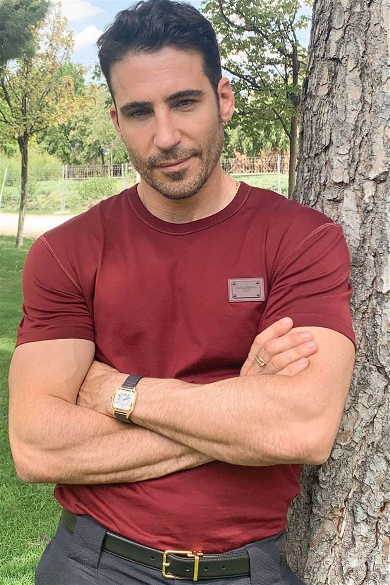 Miguel Ángel Silvestre - remera borravino