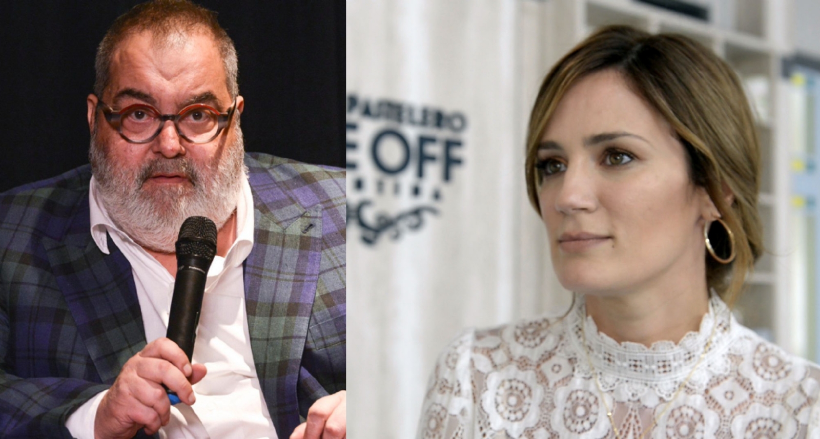 Jorge Lanata y Paula Chaves