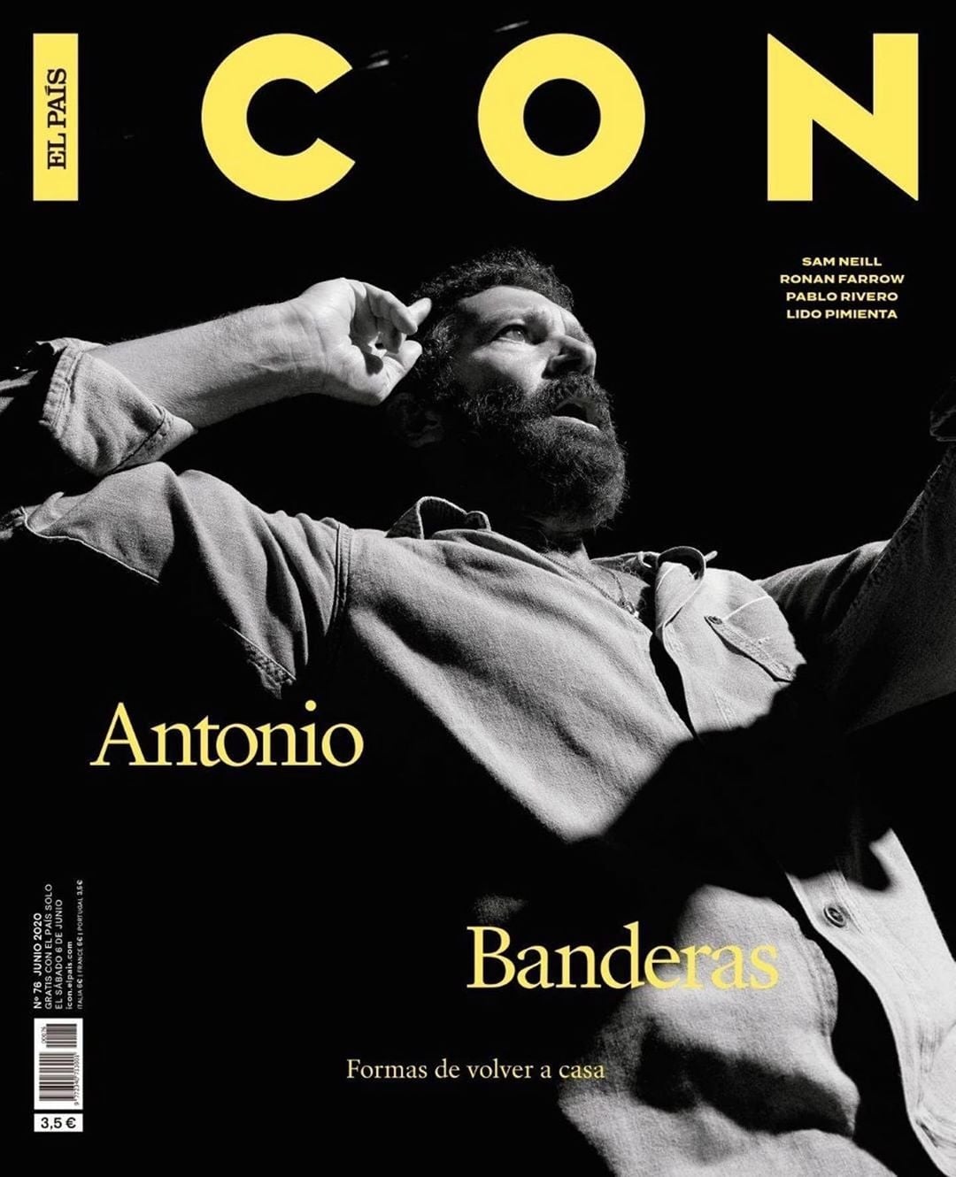 Antonio Banderas - tapa de revista 01