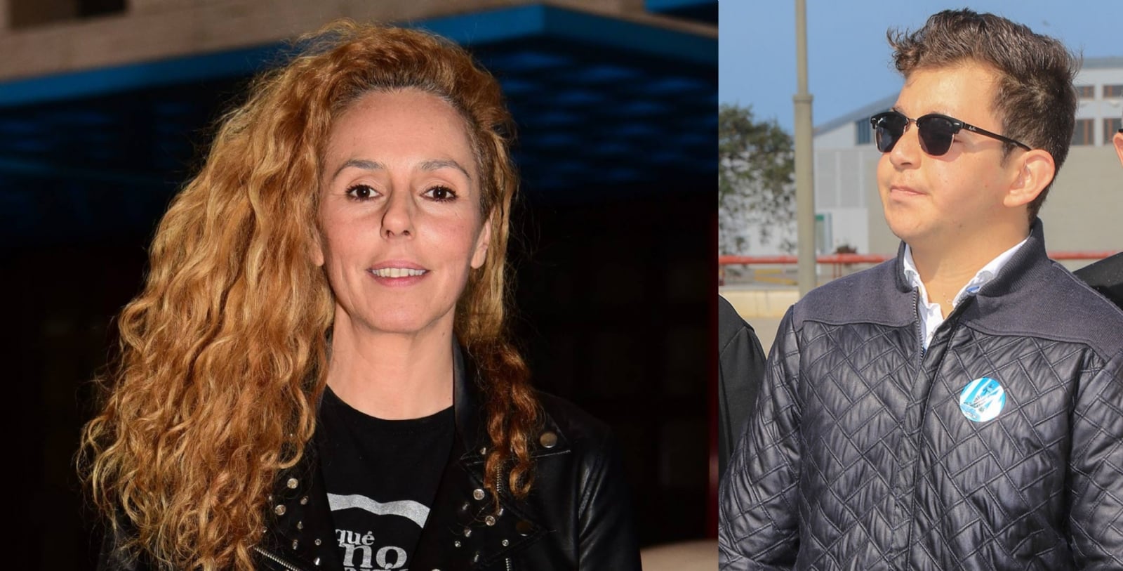 Rocío Carrasco y David Flores
