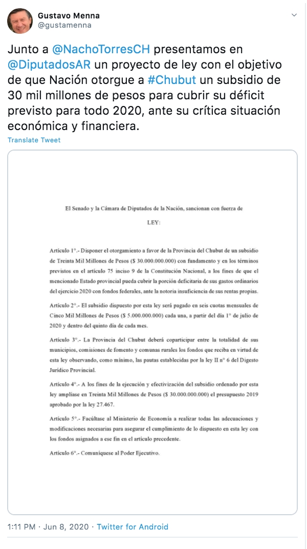 www.minutoneuquen.com MENNA