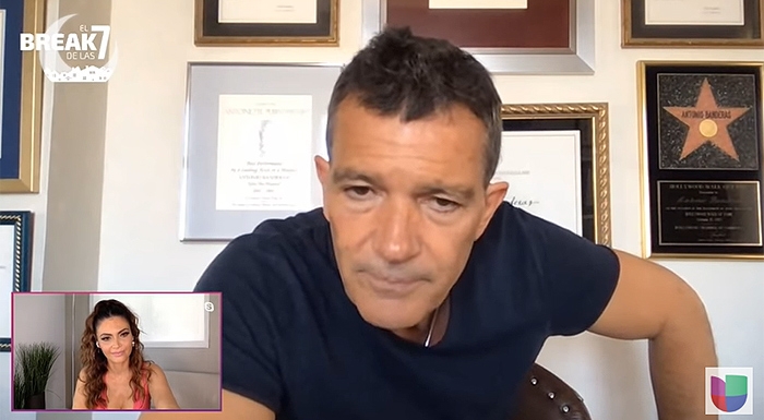 Antonio Banderas - entrevista a Break 7 - Univision