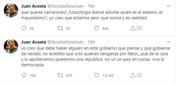 www.minutoneuquen.com Acosta cruzó a Esteban Lamothe