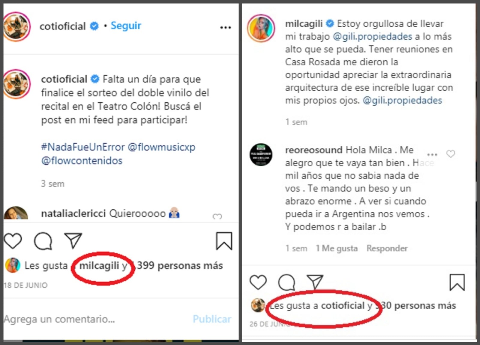 Coti y Milca