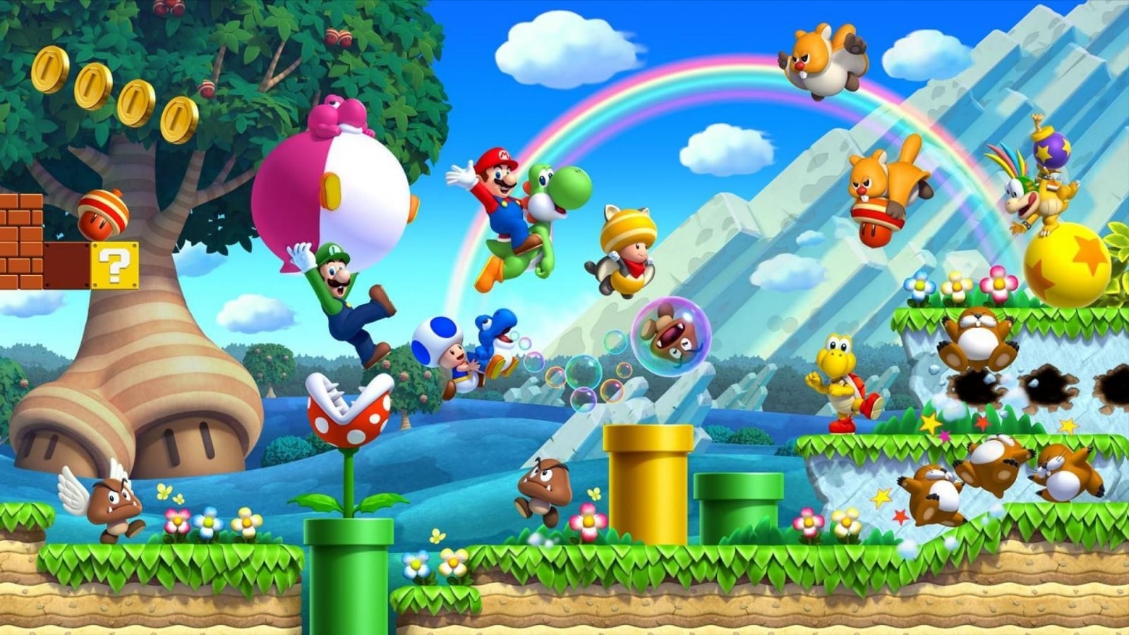 Mario Bros interior nota