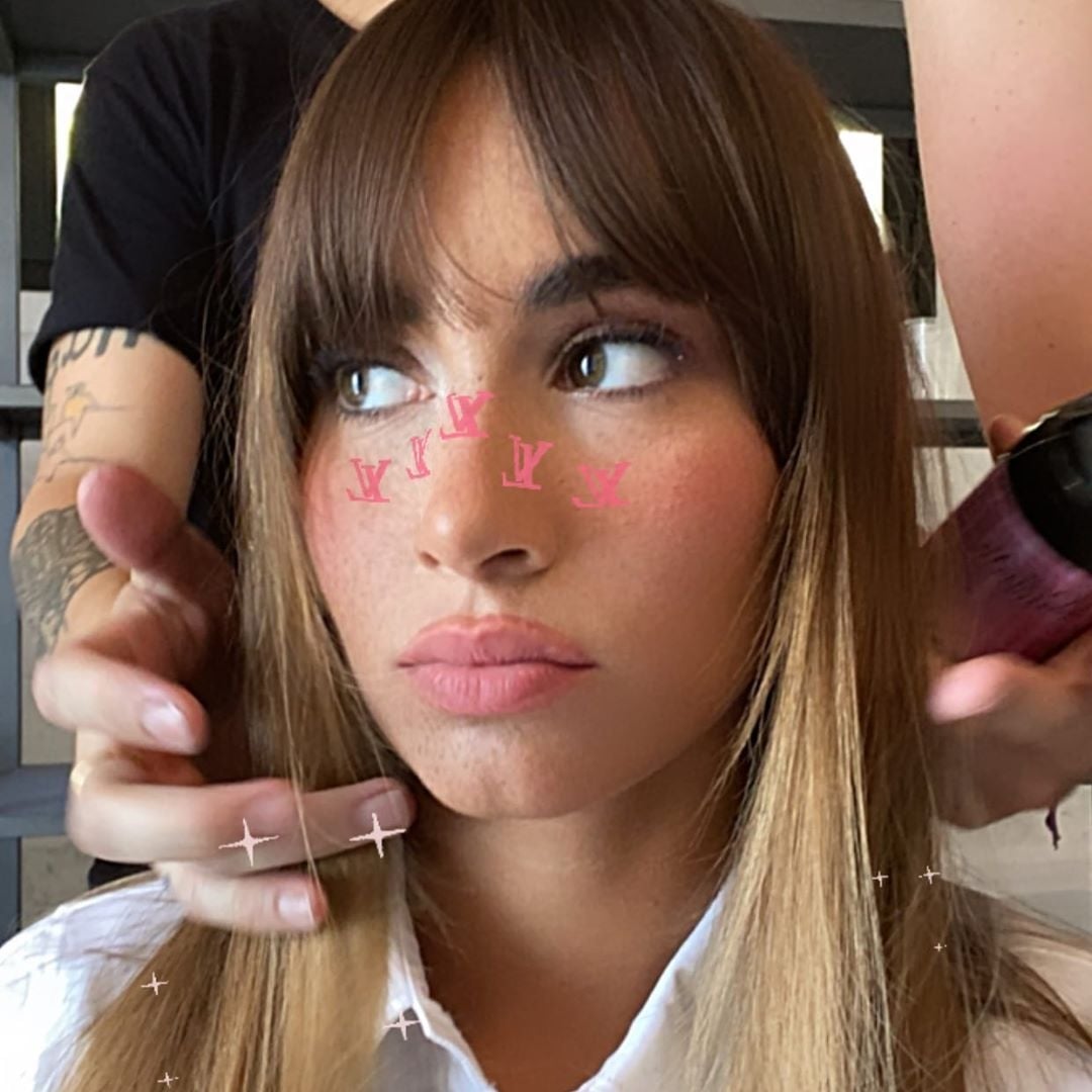 Aitana - make up - brillos
