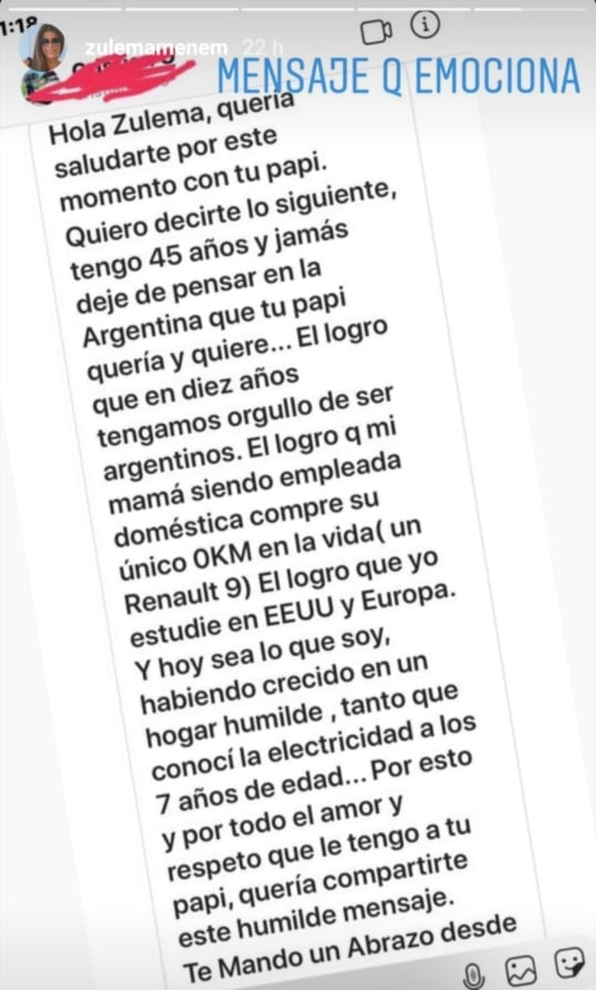 www.minutoneuquen.com zulemitacarlosmenem