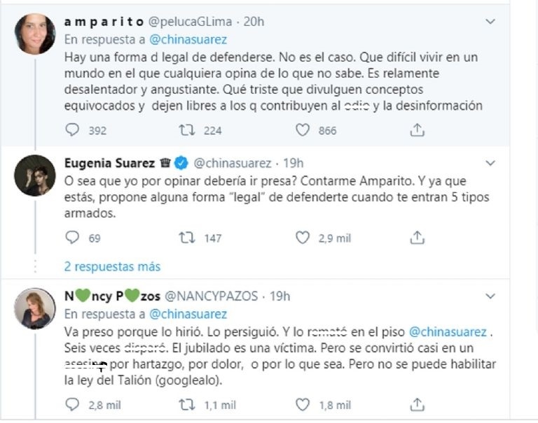 china suárez