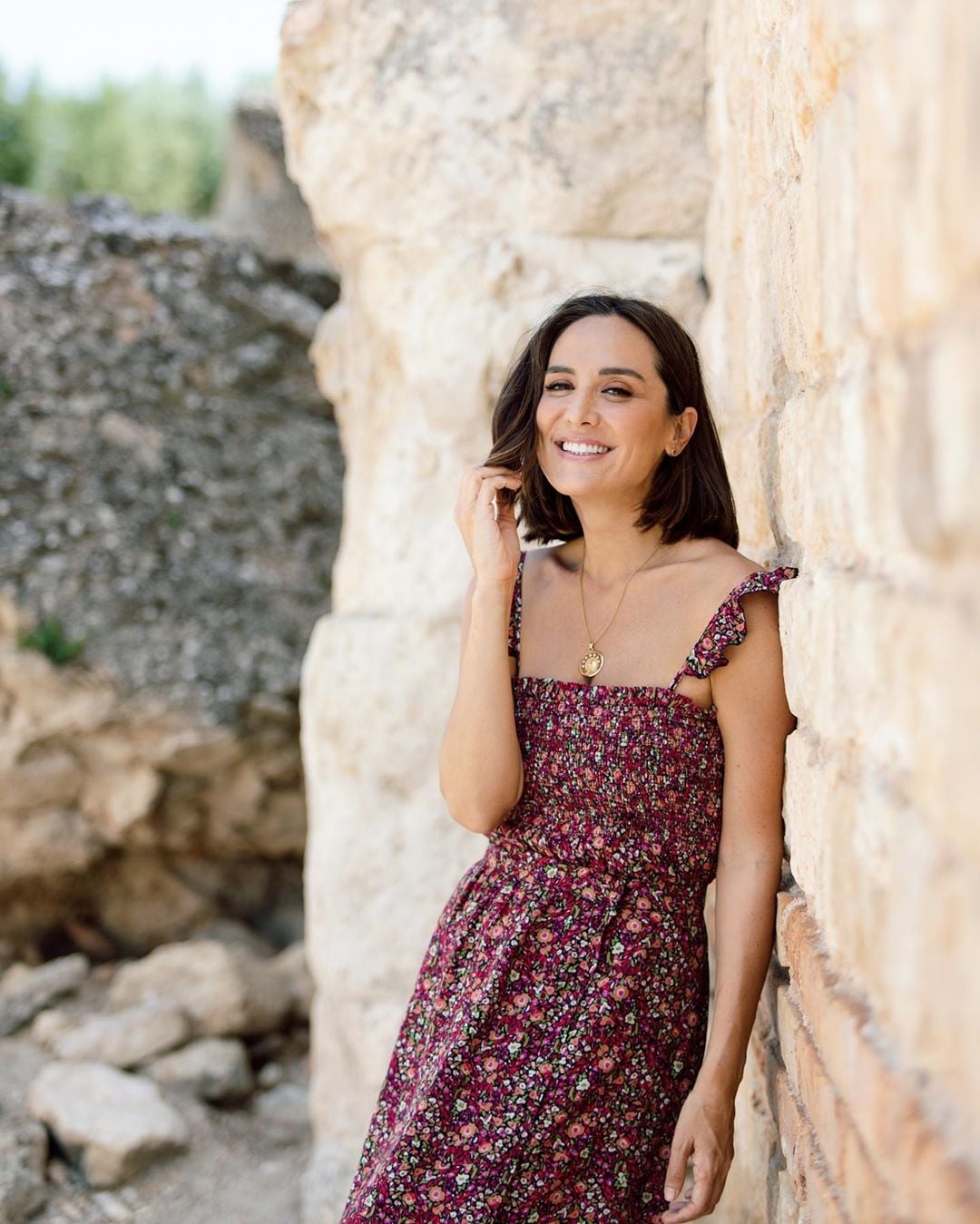 Tamara Falcó - en Sego´briga - ciudad romana