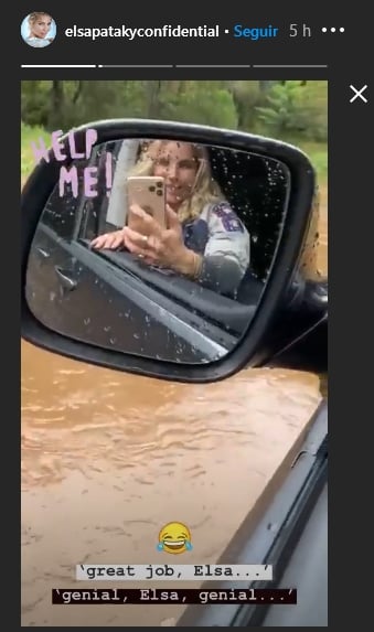 Elsa Pataky - ayuda en la carretera 01