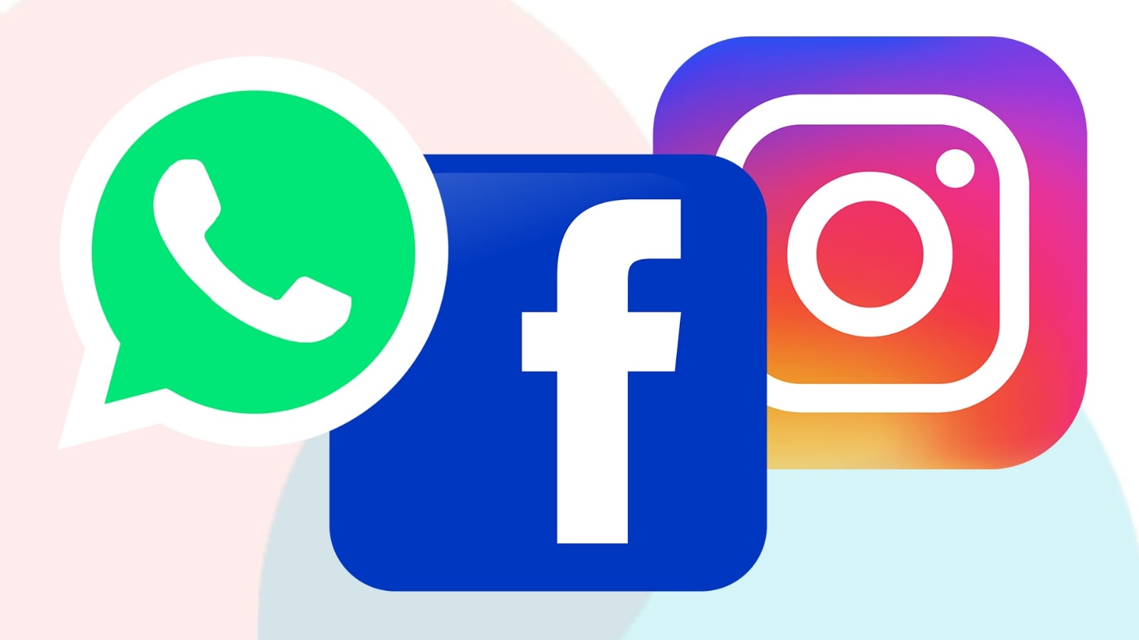 Instagram WhatsApp Facebook