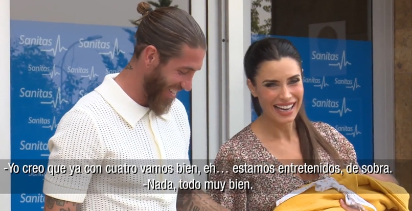 Pilar Rubio - Sergio y el bebé 02