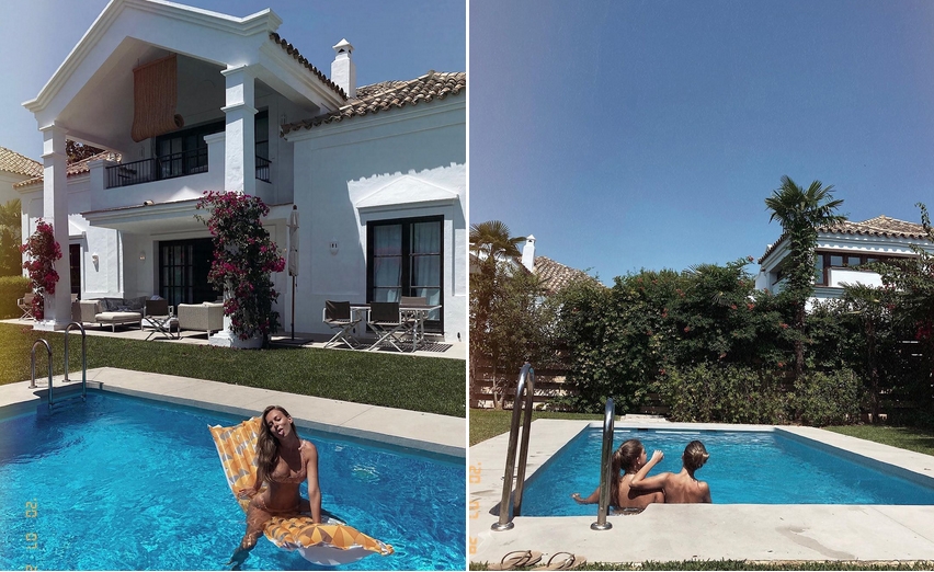 Ester Expósito con sus amigas 02