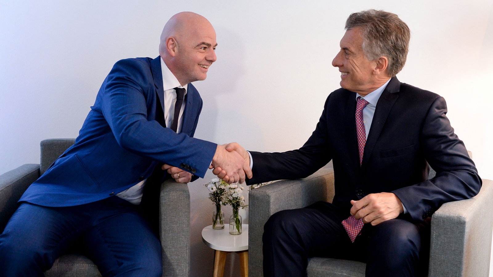 Macri e Infantino