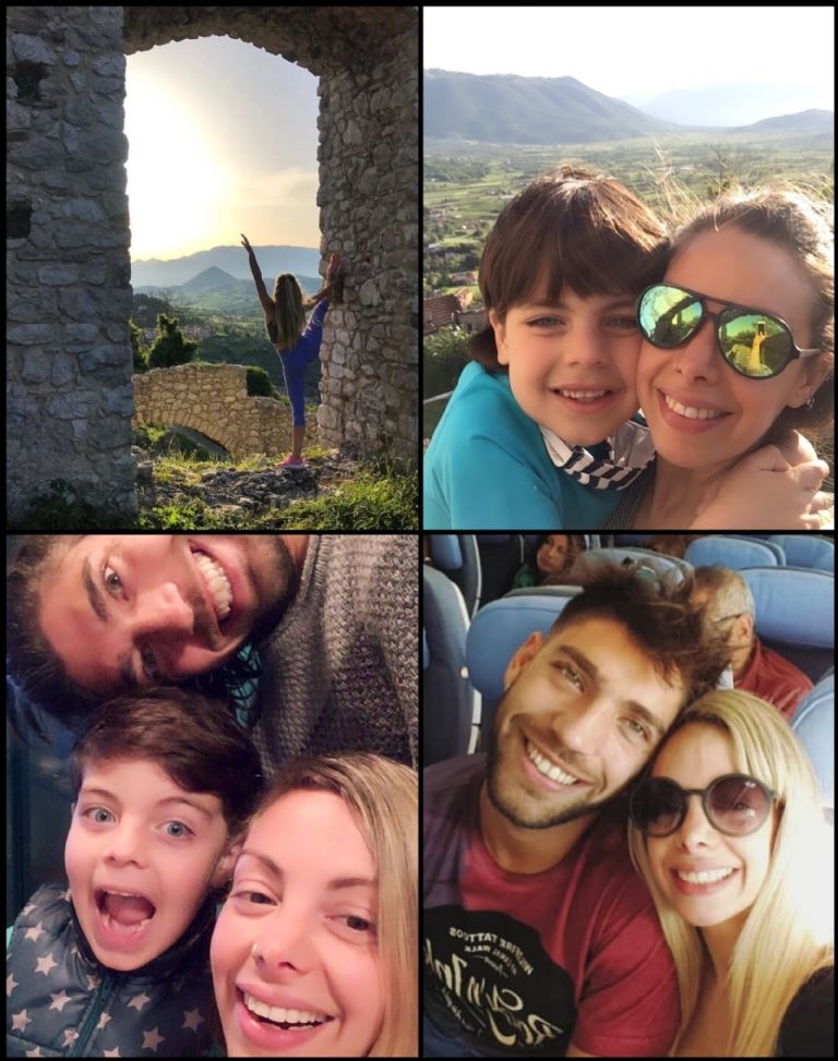 Gisela hijo vida italia