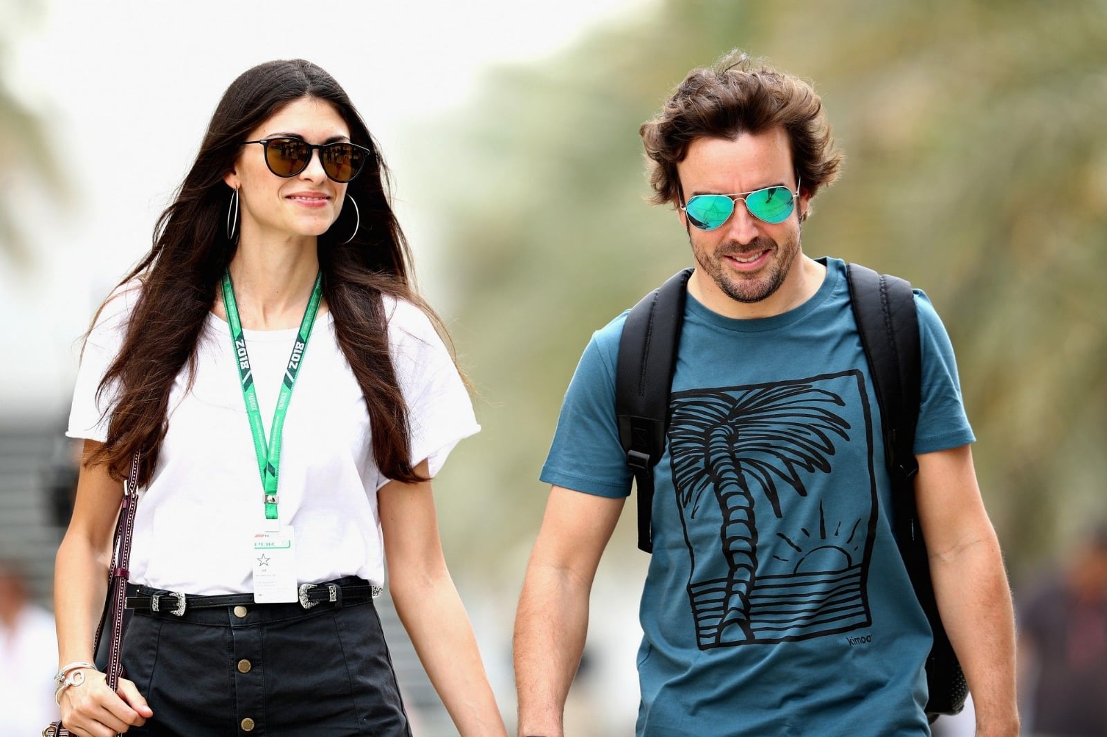 Fernando Alonso y Linda