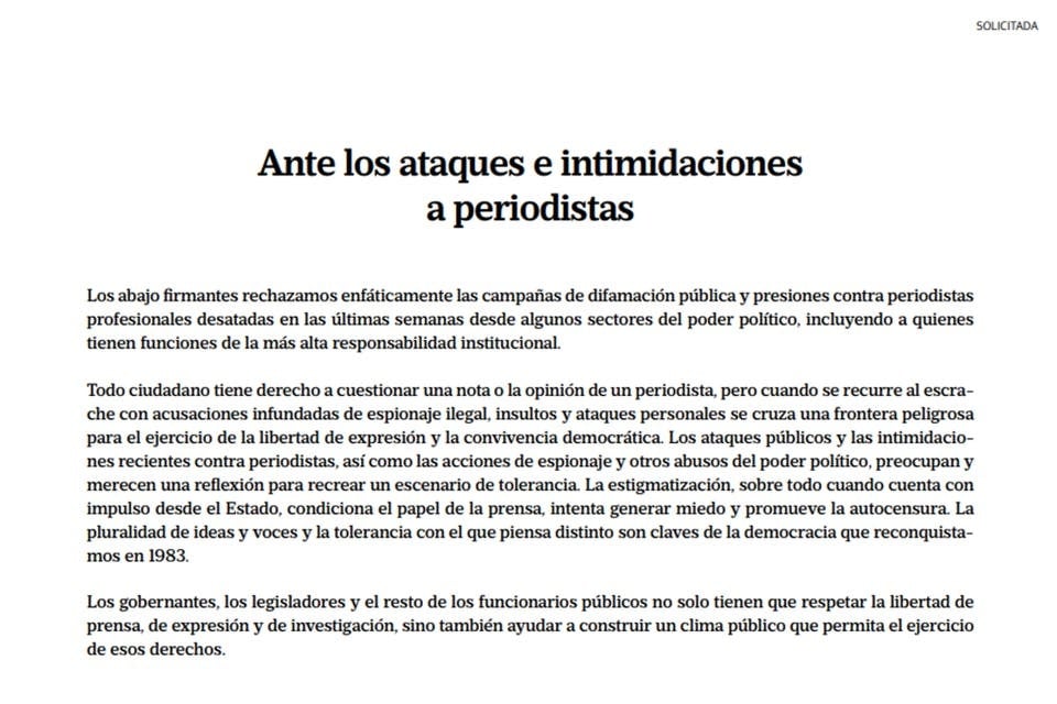 carta a majul