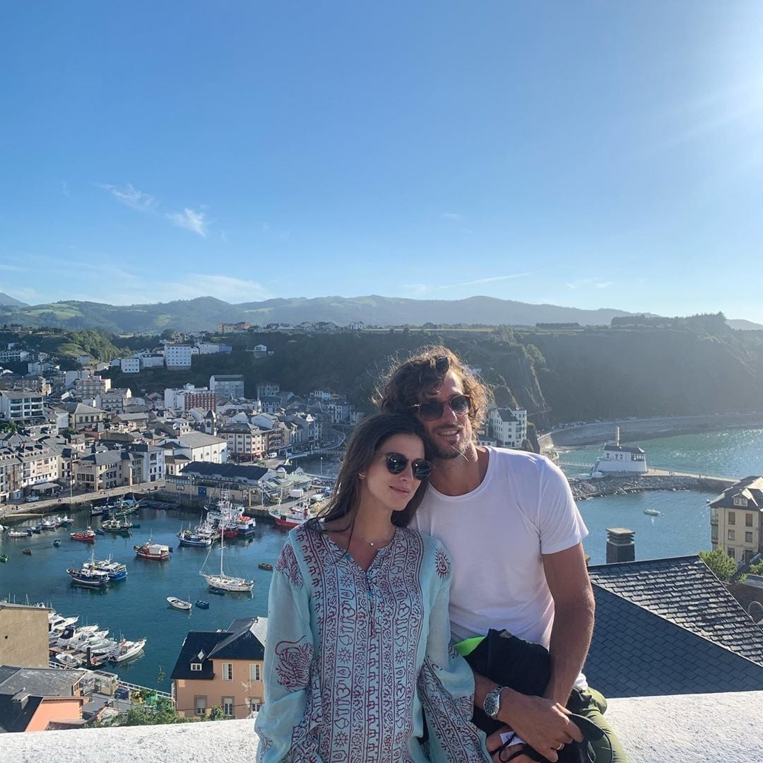 Feliciano Lopez y Sandra Gago en Marbella 01