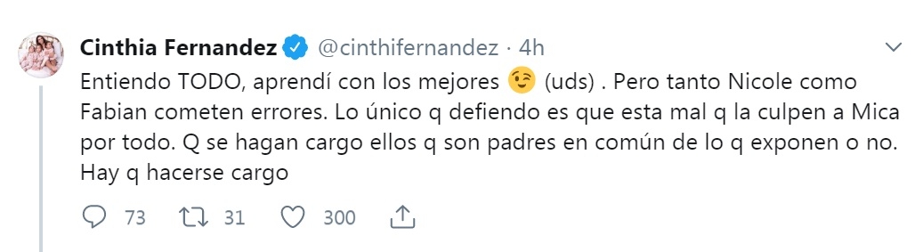 www.minutoneuquen.com CINTHIA FERNÁNDEZ