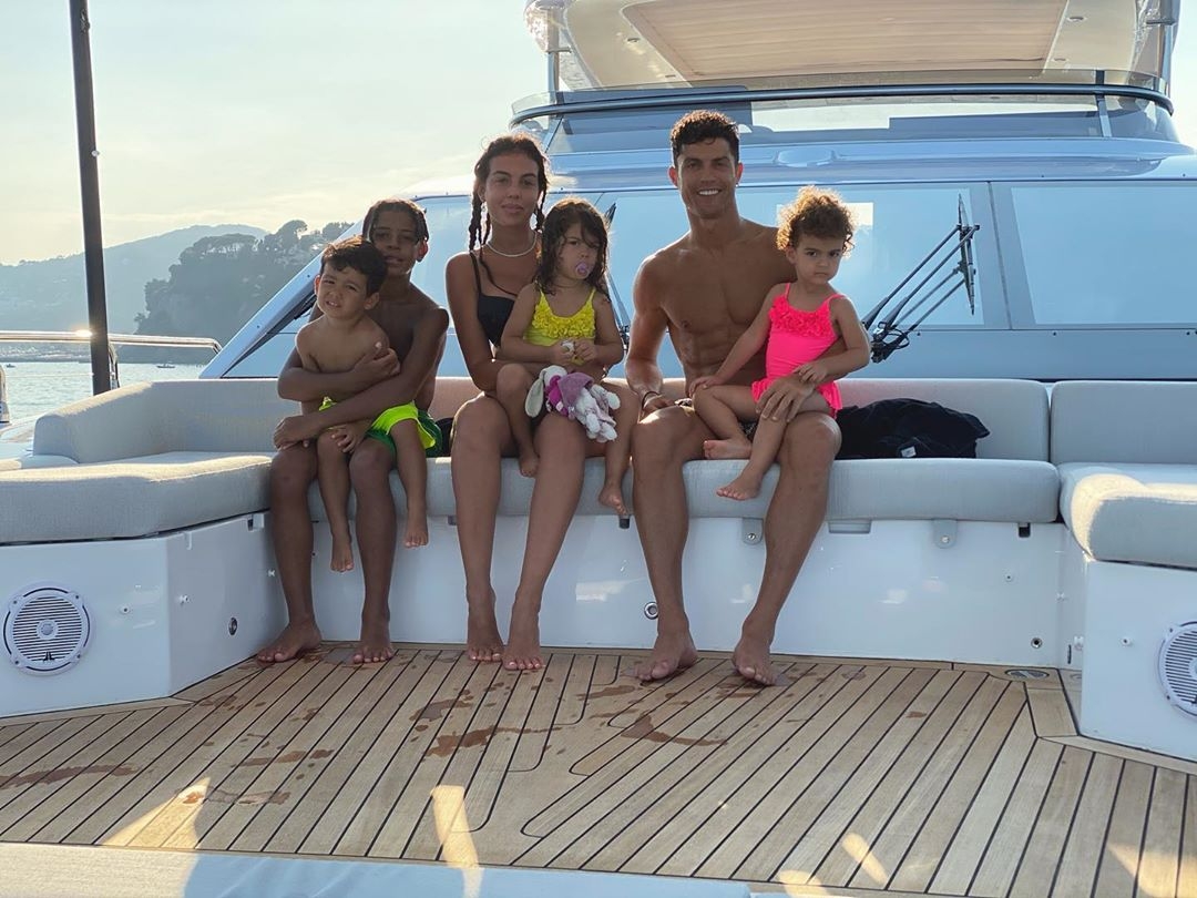 Familia de Georgina y Cristiano