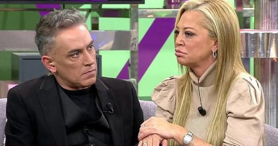 Belén Esteban y Kiko Hernandez - enojados