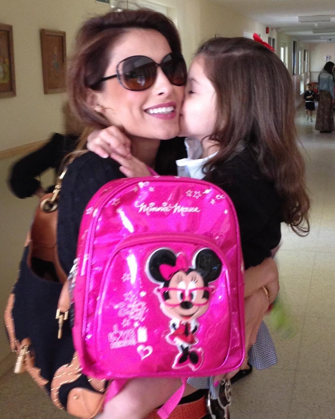 Paloma Cuevas y su hija