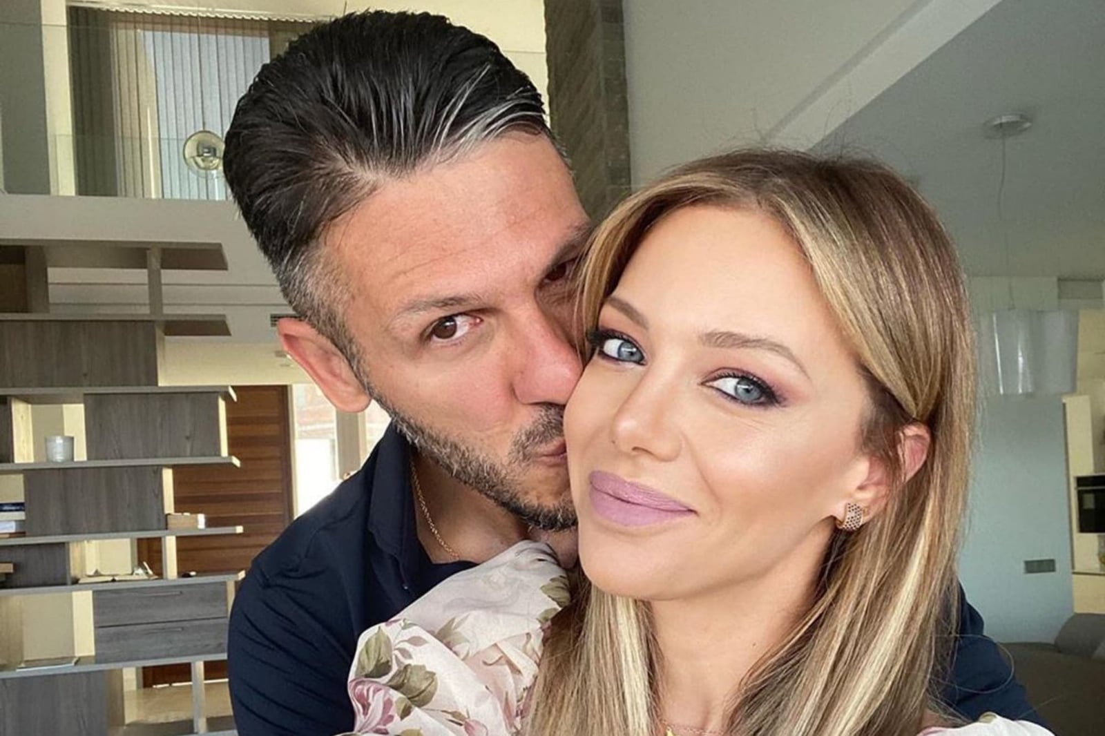 Evangelina Anderson y Martín Demichelis