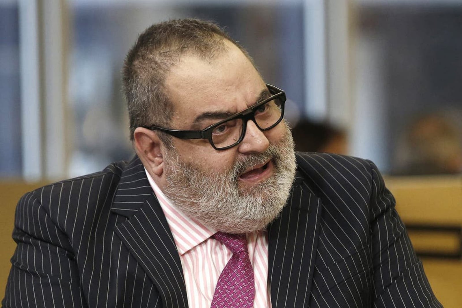Jorge Lanata enojado