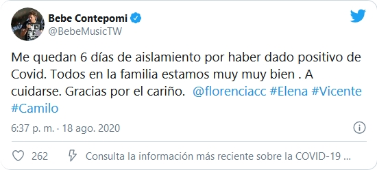 www.minutoneuquen.com Bebe Contepomi