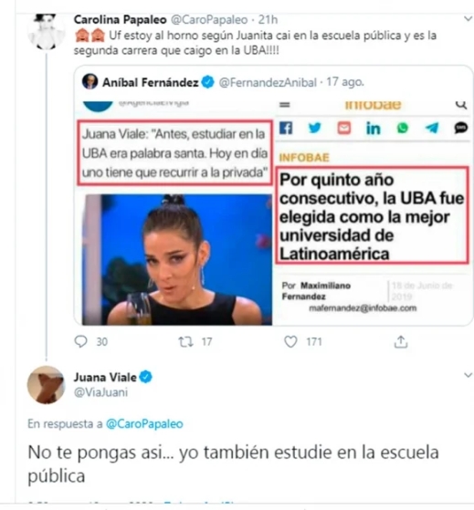 www.minutoneuquen.com Juana Viale1