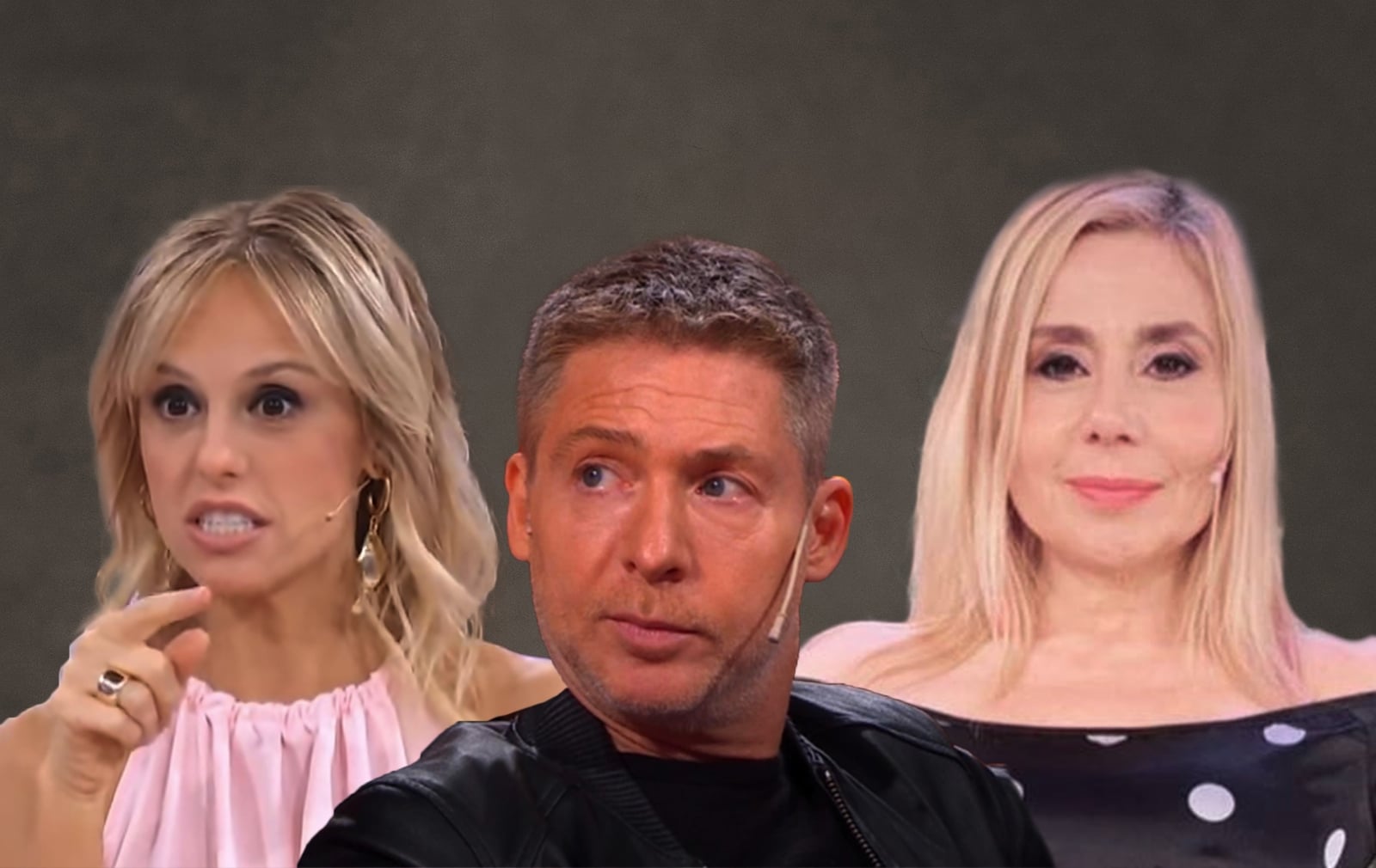Adrián Sua, Mariana Fabbiani y Andrea Politti