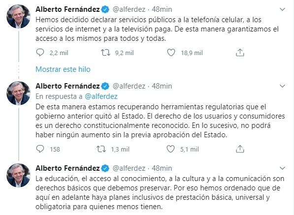 alberto tarifas