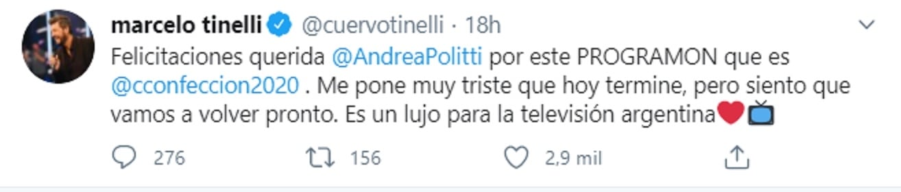 tinelli politti