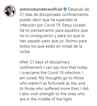 www.minutoneuquen.com ANTONIO BANDERAS