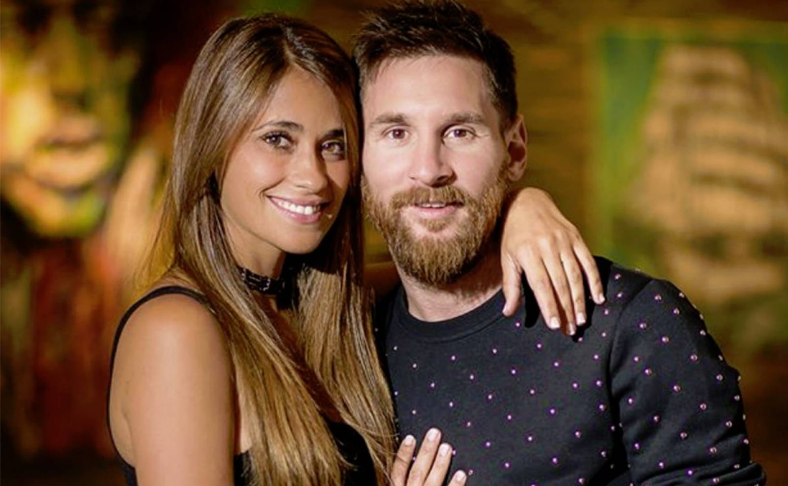 Antonella Roccuzzo y Lionel Messi