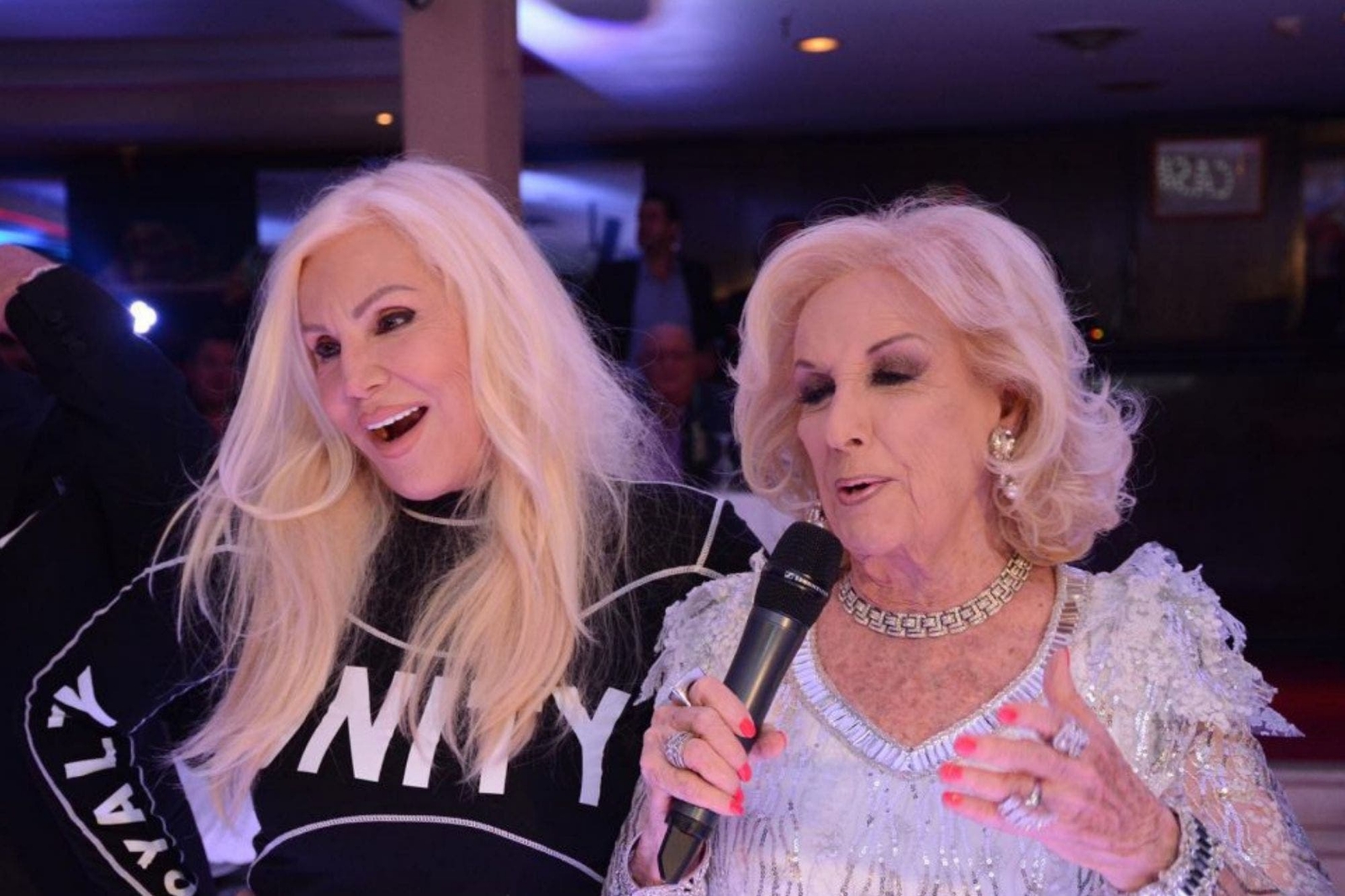 Susana Gimenez y Mirtha Legrand