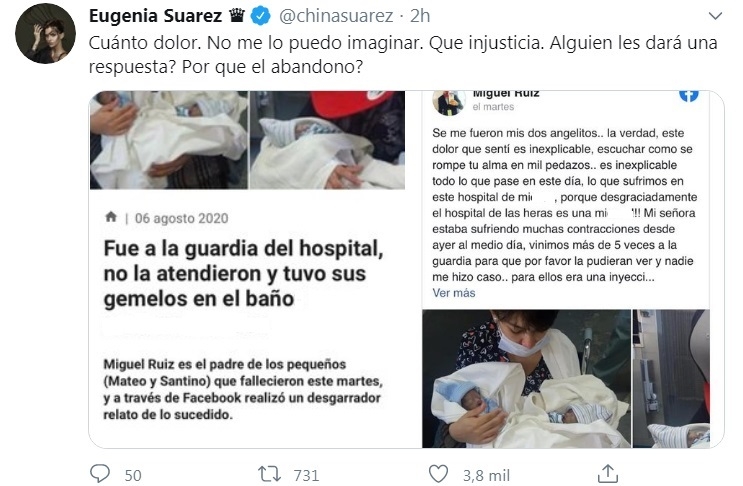 www.minutoneuquen.com CHINA SUÁREZ