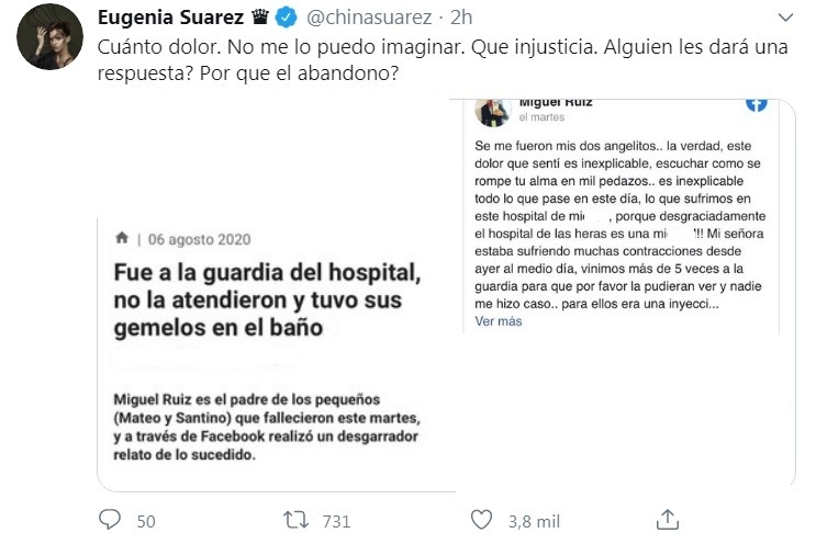 www.minutoneuquen.com CHINA SUÁREZ