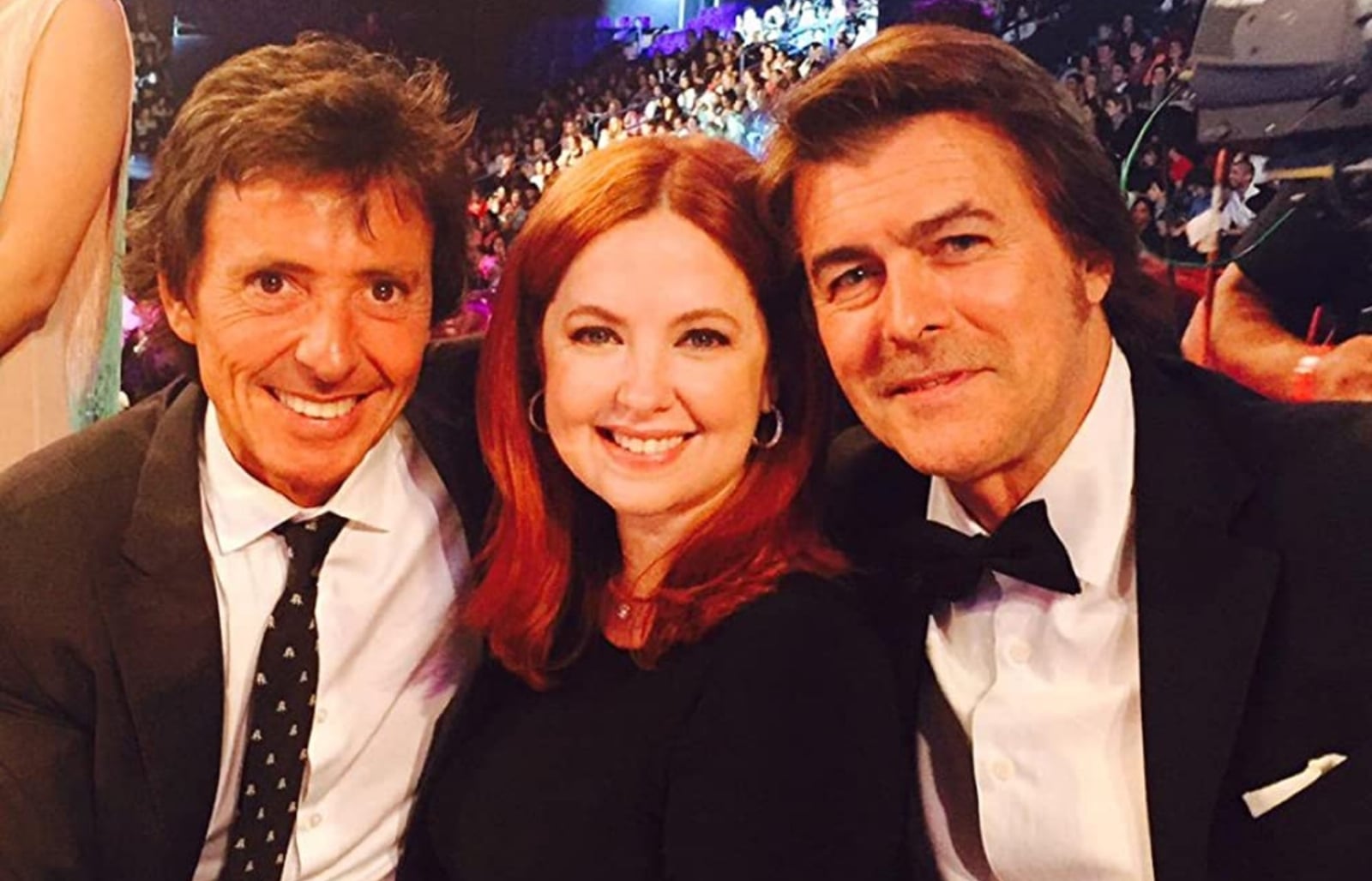 Gustavo Bermúdez, Andrea Del Boca y Gabriel Corrado