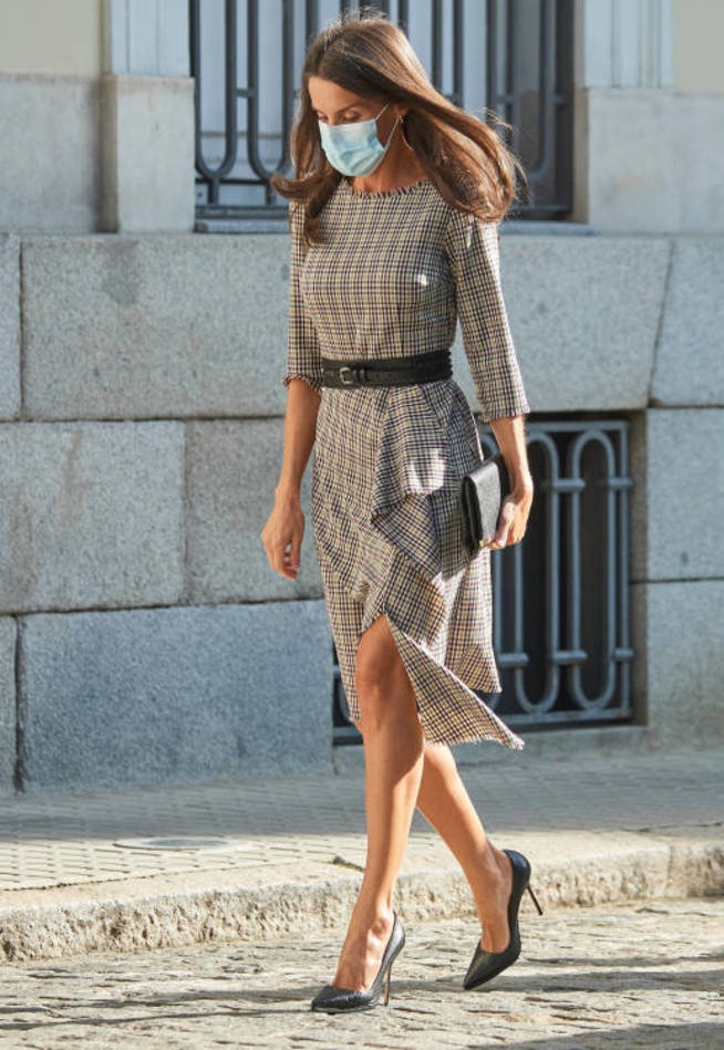 queen-letizia-of-spain-attends-tireless-women-challenges-and-achievements-to-reinvent-themselves-in-times-of-crisis-of-the-bbva-microfinance-foundation-at-bbva-foundation-on-september-28-2020-in-madrid-spain