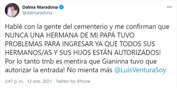 dalma maradona 1